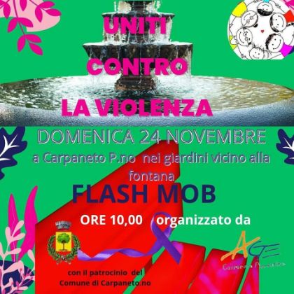 Flash mob contro la violenza