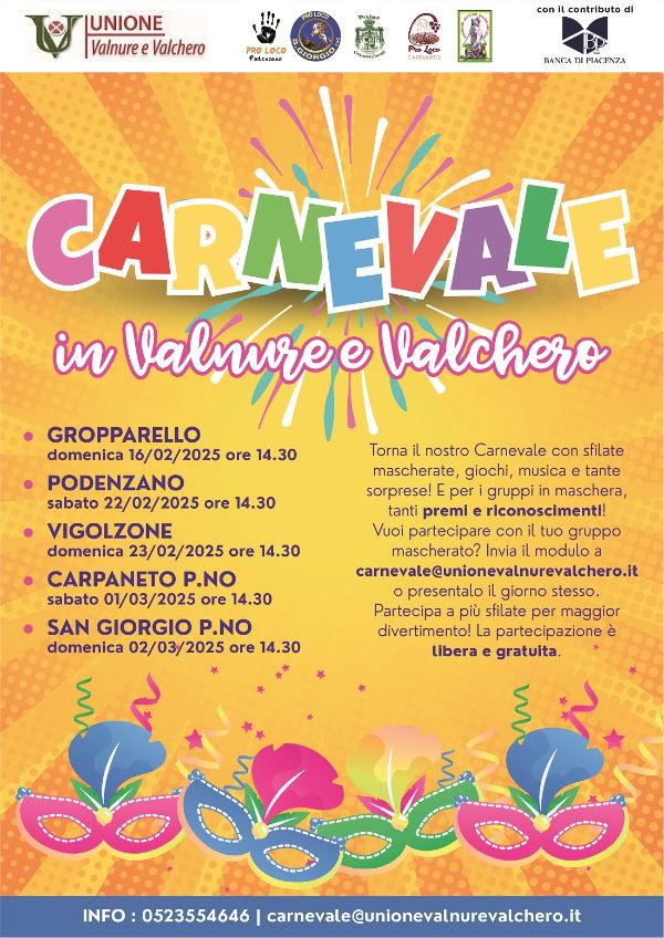 Locandina carnevale